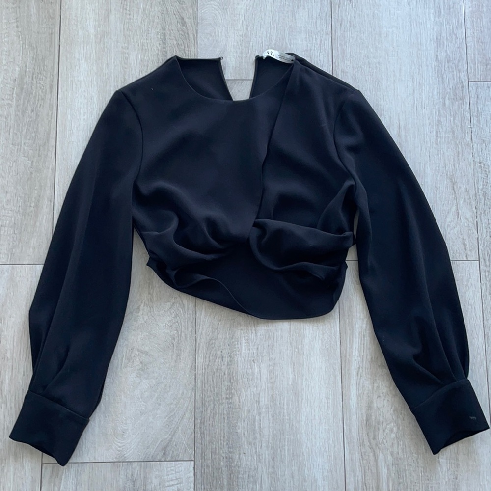 ZARA Black Blouse